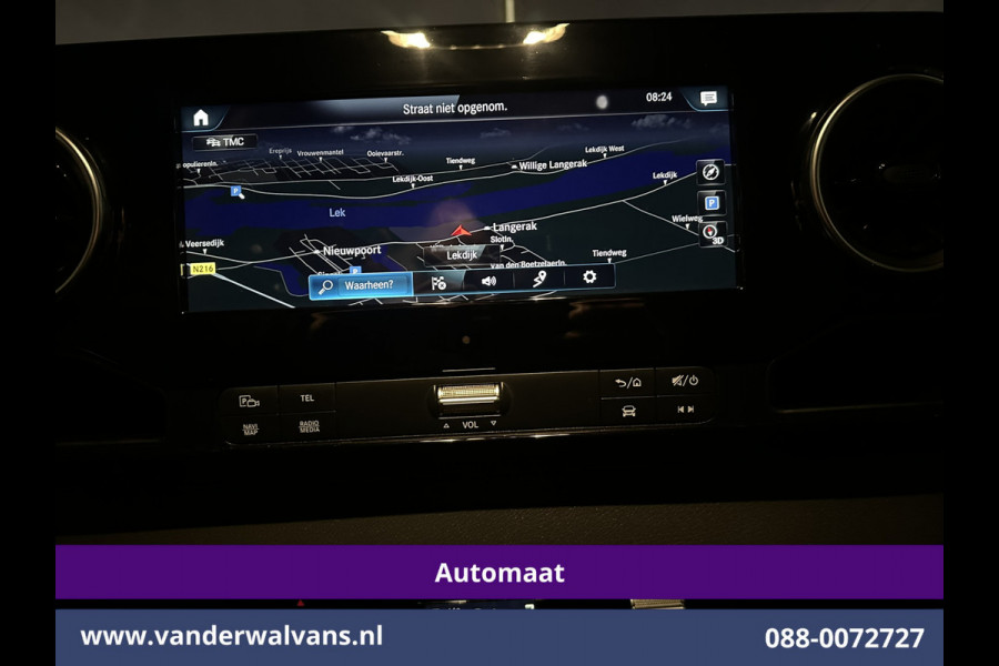 Mercedes-Benz Sprinter 315 CDI 150pk 9G-Tronic Automaat L3H2 Euro6 Airco | Camera | XXL MBUX | Navigatie | Apple Carplay Cruisecontrol, Android Auto, Bijrijdersbank, 3500kg Trekhaak
