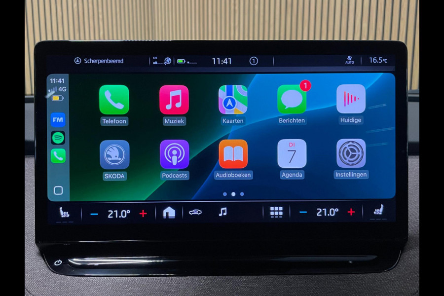 Škoda ENYAQ iV 60 First Edition|TREKHAAK|ELEK. INTERIEUR|STOEL- ,STUURVERW.|ACC|CARPLAY|CAMERA|NAVI|INCL. BTW|1e EIG.|NL- AUTO|