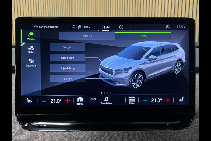 Škoda ENYAQ iV 60 First Edition|TREKHAAK|ELEK. INTERIEUR|STOEL- ,STUURVERW.|ACC|CARPLAY|CAMERA|NAVI|INCL. BTW|1e EIG.|NL- AUTO|