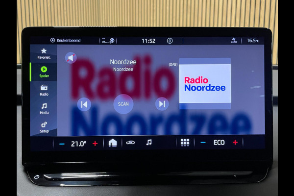 Škoda ENYAQ iV 60 SPORTLINE|TREKHAAK|AMBIENT LIGHT|KUIPSTOEL|CARPLAY|CAMERA|ACC|STUURVERW.|INCL.BTW|NL-AUTO|1e EIG.|NAP|