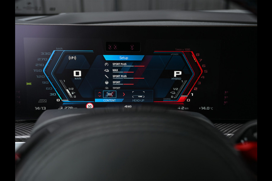 BMW XM PHEV 30 kWh V8 654 PK · M-Sport Pro · B&W Sound · M Sport differential · Adaptive M onderstel prof. · 360 Camera · Massage · Act