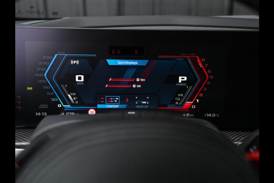 BMW XM PHEV 30 kWh V8 654 PK · M-Sport Pro · B&W Sound · M Sport differential · Adaptive M onderstel prof. · 360 Camera · Massage · Act