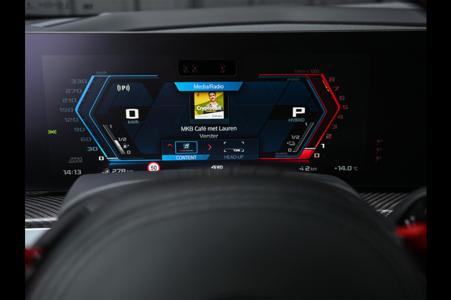 BMW XM PHEV 30 kWh V8 654 PK · M-Sport Pro · B&W Sound · M Sport differential · Adaptive M onderstel prof. · 360 Camera · Massage · Act