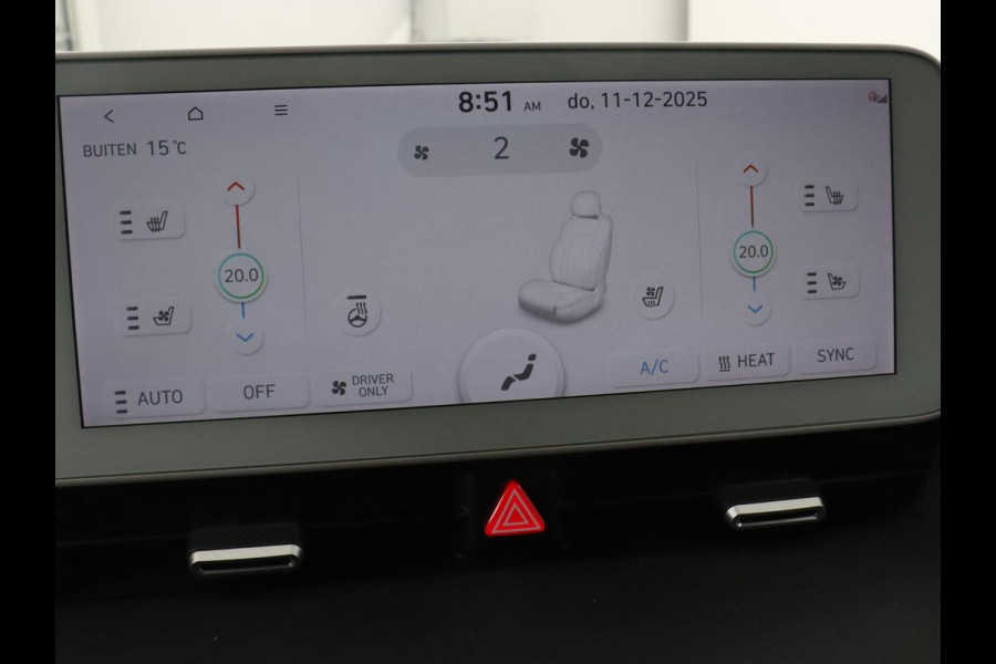 Hyundai IONIQ 5 Lounge 73kWh | Panoramadak | Stoelventilatie | Leder | Head-Up | Warmtepomp | Trekhaak | 360 Camera | Achterbankverwarming | Adaptive cruise | Navigatie | Full LED | Carplay