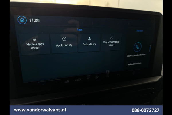 Ford Transit Custom 2.0 TDCI 136pk L2H1 Euro6 ** Airco | Camera | Apple Carplay | LED | Cruisecontrol | Verwarmde voorruit Android Auto, Parkeersensoren, Bijrijdersbank, 2800kg trekvermogen