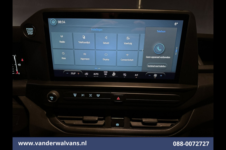 Ford Transit Custom 2.0 TDCI 136pk L2H1 Euro6 ** Airco | Camera | Apple Carplay | LED | Cruisecontrol | Verwarmde voorruit Android Auto, Parkeersensoren, Bijrijdersbank, 2800kg trekvermogen