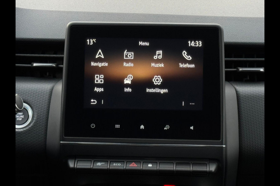 Renault Clio 1.0 TCe Intens, NAVIGATIE, climaat controle, digitaal cockpit, sensoren, 1/2 lederen sportinterieur, luxe uitvoering