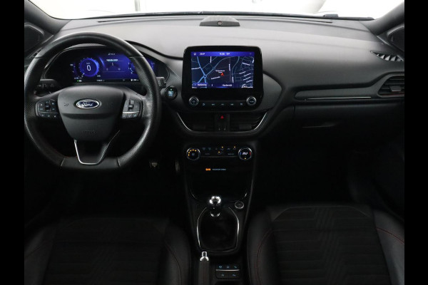 Ford Puma 1.0 EcoBoost Hybrid ST-Line X | Adaptive cruise | Camera | Half leder | B&O Sound | Carplay | Navigatie | Digital Cockpit | Full LED | Dodehoek detectie | Climate control | Bluetooth