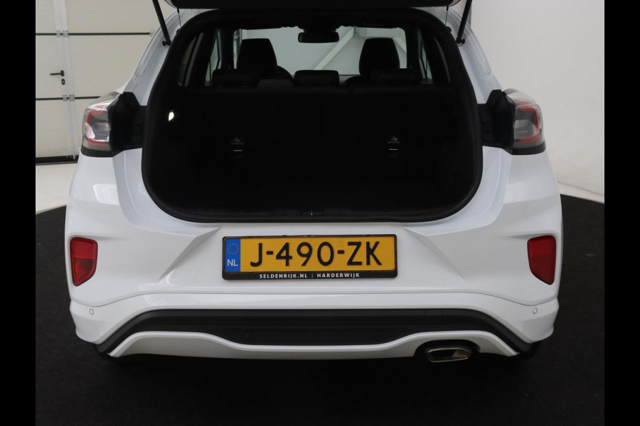 Ford Puma 1.0 EcoBoost Hybrid ST-Line X | Adaptive cruise | Camera | Half leder | B&O Sound | Carplay | Navigatie | Digital Cockpit | Full LED | Dodehoek detectie | Climate control | Bluetooth