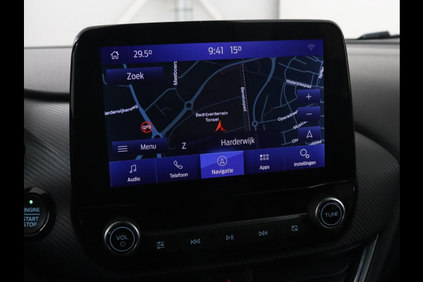 Ford Puma 1.0 EcoBoost Hybrid ST-Line X | Adaptive cruise | Camera | Half leder | B&O Sound | Carplay | Navigatie | Digital Cockpit | Full LED | Dodehoek detectie | Climate control | Bluetooth