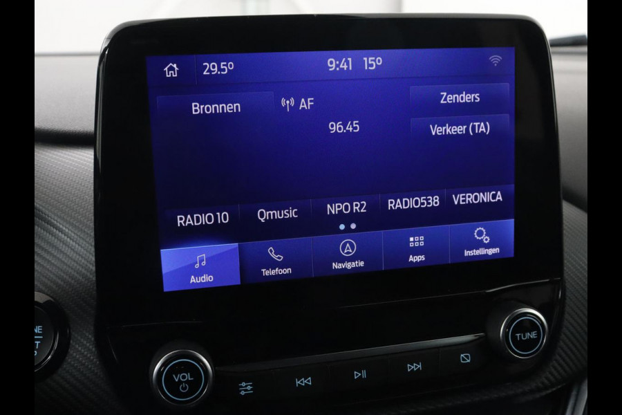 Ford Puma 1.0 EcoBoost Hybrid ST-Line X | Adaptive cruise | Camera | Half leder | B&O Sound | Carplay | Navigatie | Digital Cockpit | Full LED | Dodehoek detectie | Climate control | Bluetooth