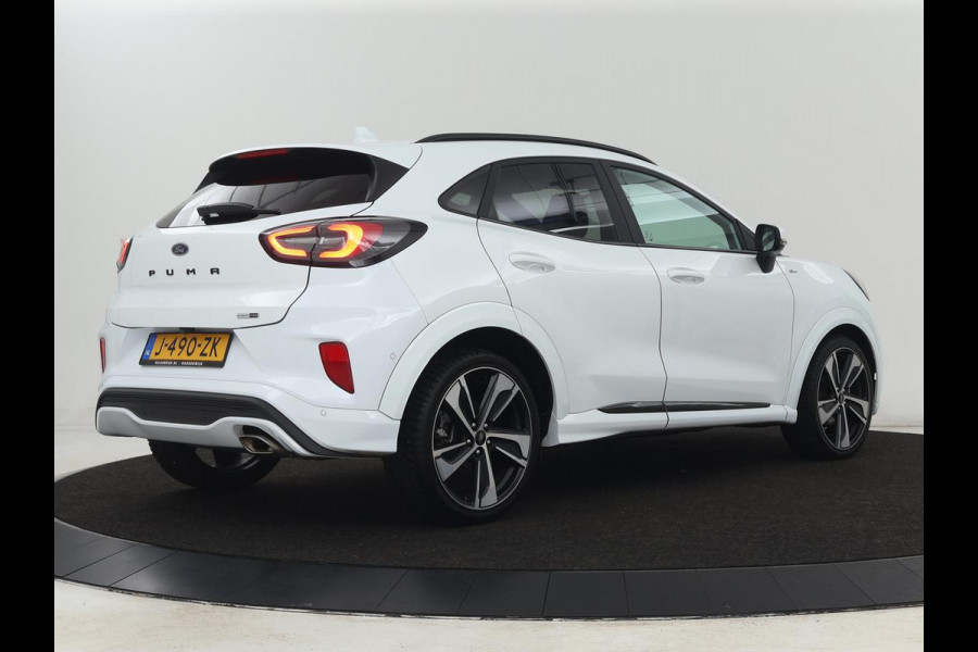 Ford Puma 1.0 EcoBoost Hybrid ST-Line X | Adaptive cruise | Camera | Half leder | B&O Sound | Carplay | Navigatie | Digital Cockpit | Full LED | Dodehoek detectie | Climate control | Bluetooth