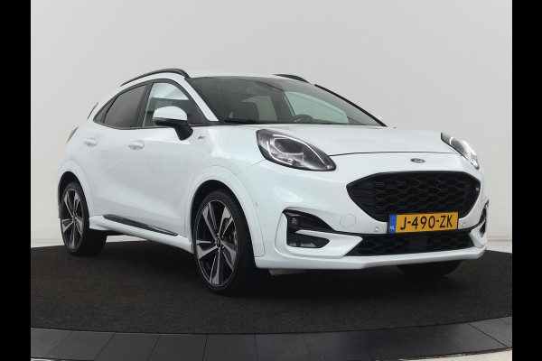 Ford Puma 1.0 EcoBoost Hybrid ST-Line X | Adaptive cruise | Camera | Half leder | B&O Sound | Carplay | Navigatie | Digital Cockpit | Full LED | Dodehoek detectie | Climate control | Bluetooth