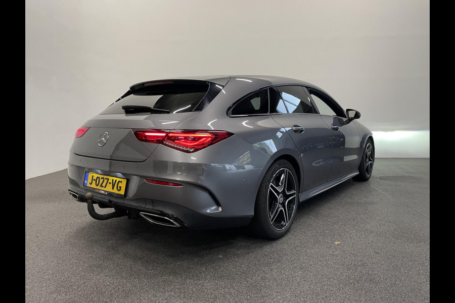 Mercedes-Benz CLA-Klasse Shooting Brake 180 Business Solution AMG Trekhaak Navigatie Camera Parkeersensoren Cruise Control AMG stoelen Stoelverwarming Sfeerverlichting Elektrische kofferklep Full Led Climate Control