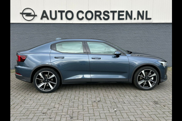 Polestar 2 Long Range 78kWh SOH 92% Leder Panoramadak Adap.Cruise Trekhaak Harman/Kardon®-Audio Memory Apple Carplay Android Auto Navi Ecc Stoel+Stuur+Achterbankverwarming Pdc Elek.Achterklep Lane Assist BLIS Road Sign Info 1e Eigenaar Origineel Nederlandse Auto