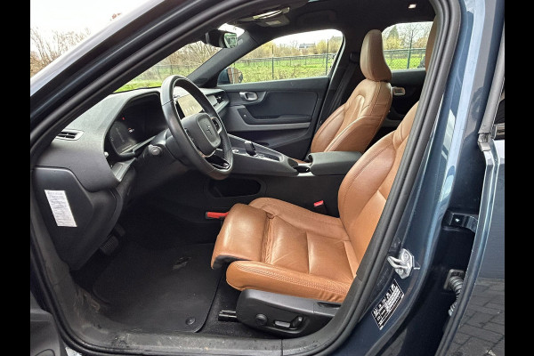 Polestar 2 Long Range 78kWh SOH 92% Leder Panoramadak Adap.Cruise Trekhaak Harman/Kardon®-Audio Memory Apple Carplay Android Auto Navi Ecc Stoel+Stuur+Achterbankverwarming Pdc Elek.Achterklep Lane Assist BLIS Road Sign Info 1e Eigenaar Origineel Nederlandse Auto