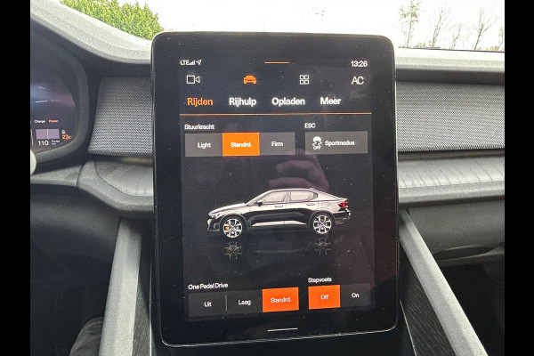 Polestar 2 Long Range 78kWh SOH 92% Leder Panoramadak Adap.Cruise Trekhaak Harman/Kardon®-Audio Memory Apple Carplay Android Auto Navi Ecc Stoel+Stuur+Achterbankverwarming Pdc Elek.Achterklep Lane Assist BLIS Road Sign Info 1e Eigenaar Origineel Nederlandse Auto