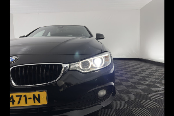 BMW 4 Serie Gran Coupé 420d Centennial High Executive (INCL-BTW) Aut. *NAVI-FULLMAP | FULL-LEATHER | HEATED- COMFORTSEATS | ECC | BI-XENON | KEYLESS | MEMORY-PACK | PDC | 18'' ALU*