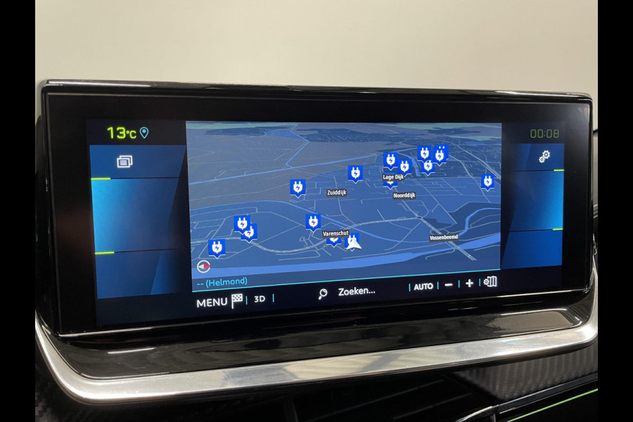 Peugeot e-208 EV GT 350 50 kWh Automaat Navigatie Apple Carplay/Android Auto Camera Parkeersensoren Cruise Control Stoelverwarming Half leder Climate Control Lichtmetalen velgen