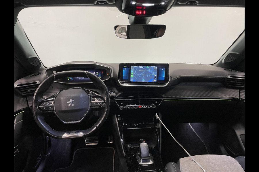 Peugeot e-208 EV GT 350 50 kWh Automaat Navigatie Apple Carplay/Android Auto Camera Parkeersensoren Cruise Control Stoelverwarming Half leder Climate Control Lichtmetalen velgen