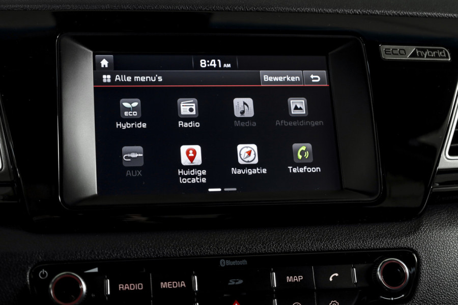 Kia Niro 1.6 GDi Hybrid First Edition - Automaat | Cruise | Stoel-+Stuurverw. | PDC | Camera | NAV | ECC | LM 16" |