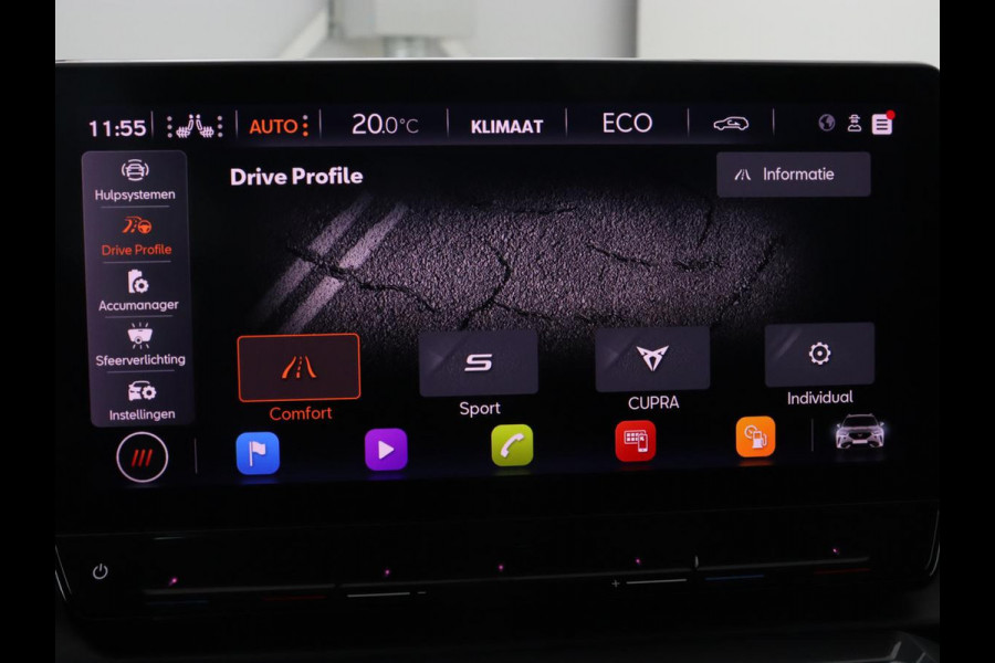 CUPRA Formentor 1.4 eHybrid VZ | 245pk | Stoelverwarming | Camera | Adaptive cruise | Sfeerverlichting | Navigatie | Keyless | 19'' | Stuurverwarming | Full LED | PHEV | Plug In