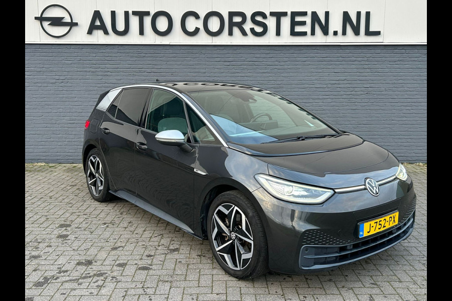 Volkswagen ID.3 First Plus 58kWh Navi-Pro Adap.Cruise Camera 19" Ecc Apple Carplay Android Auto SOH 91% Stoel+Stuurverwarming Lmv Matrix led Privacy Glas Keyless Rijstrooksensor 1e Eigenaar Origineel Nederlandse Auto