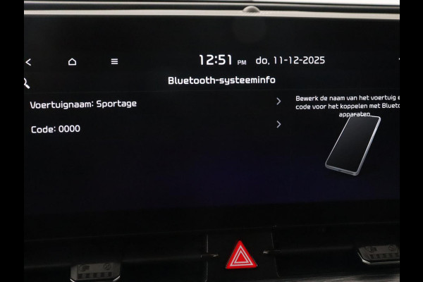 Kia Sportage 1.6 T-GDi DynamicLine | Adaptive cruise | Camera | Carplay | Navigatie | Full LED | DAB | Parkeerhulp | Digital Cockpit | Climate control | Cruise control | Bluetooth