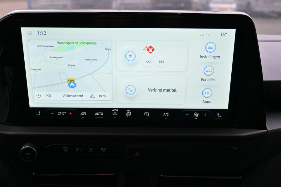 Ford Transit Custom 320L 2.0 TDCI L2H1 Limited Driver assist pack, 17 inch velgen, Draadloos laden, Etc.