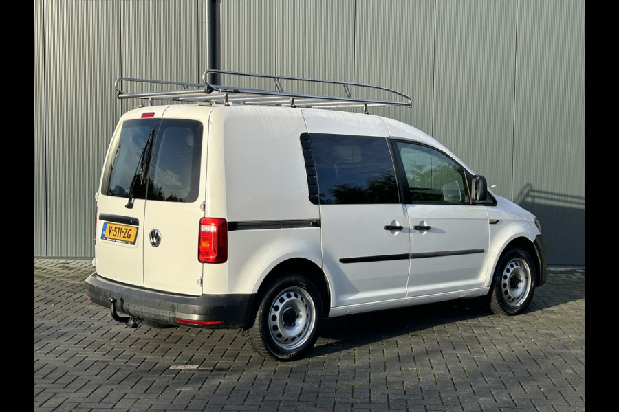 Volkswagen Caddy 1.4 TSI 126 PK / DSG AUTOMAAT / L1H1 / 1e EIG. / TREKHAAK / IMPERIAAL / AIRCO / CRUISE / NAVI / APPLE CARPLAY