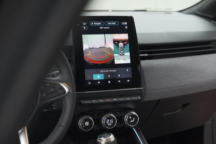 Renault Clio TCe 90 GPF techno | 360 Camera | Adaptieve Cruise Control | Navigatie | 9.3 Inch Groot Scherm