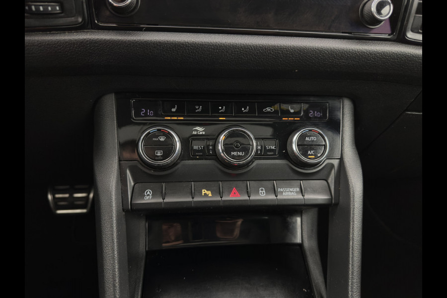 Škoda Kodiaq 1.5 TSI Sportline Business (INCL-BTW) Aut. *PANO | LEATHER-MICROFIBRE | FULL-LED | MEMORY-PACK | SPORTSEATS | SHIFT-PADDLES | ADAPTIVE-CRUISE | DIGI-COCKPIT | NAVI-FULLMAP | CANTON-AUDIO | DAB | AMBIENT-LIGHT | KEYLESS