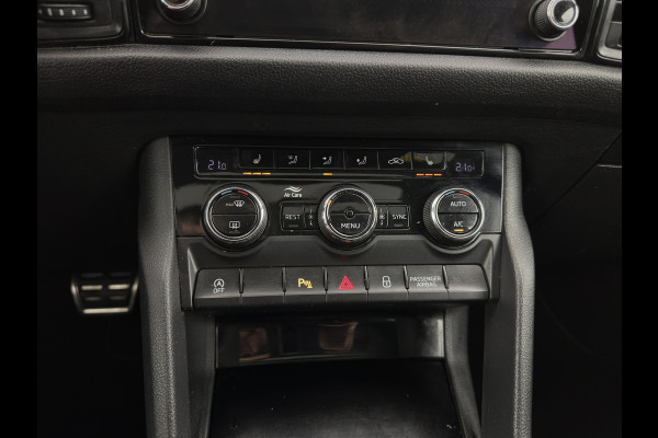 Škoda Kodiaq 1.5 TSI Sportline Business (INCL-BTW) Aut. *PANO | LEATHER-MICROFIBRE | FULL-LED | MEMORY-PACK | SPORTSEATS | SHIFT-PADDLES | ADAPTIVE-CRUISE | DIGI-COCKPIT | NAVI-FULLMAP | CANTON-AUDIO | DAB | AMBIENT-LIGHT | KEYLESS