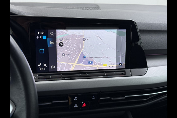 Volkswagen Golf 1.0 eTSI 111PK AUT-7 Nieuw Model Adap.Cruise Virtual Cockpit Apple Carplay Android APP-Connect Navi Ecc Pdc Life Stoel+Stuurverwarming Lmv Mirrorlink DAB Led Isofix Keyless mild hybride Complete Volkswagen Golf mild hybride!