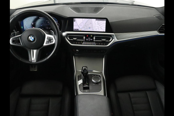 BMW 3-serie 330e M Sport | Leder | Stoelverwarming | Carplay | Sportstoelen | Laserlicht | Live Cockpit | Sfeerverlichting | Navigatie | Parkeerhulp | Climate control | Bluetooth | Cruise control