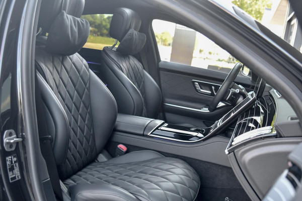 Mercedes-Benz S-Klasse 450 e AMG Line. Massage, 4W sturing, Nappaleder, Koeling, Pano, Softclose, HUD, 360, Burm, Distro+