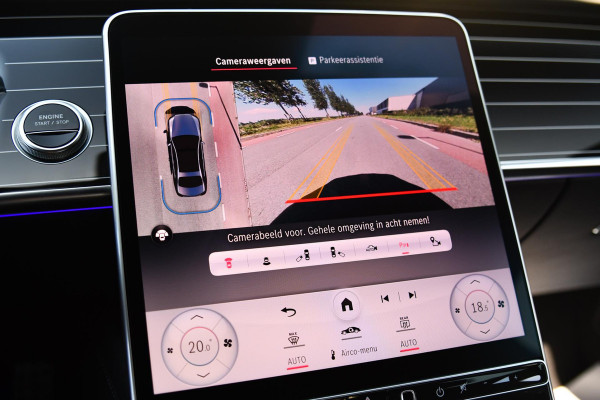 Mercedes-Benz S-Klasse 450 e AMG Line. Massage, 4W sturing, Nappaleder, Koeling, Pano, Softclose, HUD, 360, Burm, Distro+