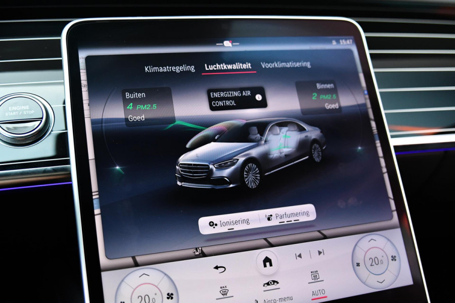 Mercedes-Benz S-Klasse 450 e AMG Line. Massage, 4W sturing, Nappaleder, Koeling, Pano, Softclose, HUD, 360, Burm, Distro+