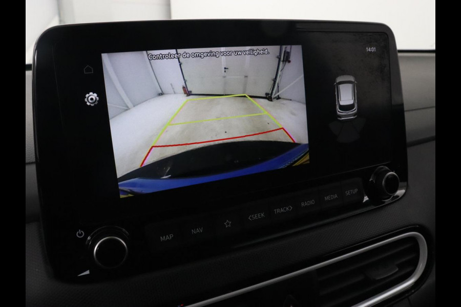 Hyundai Kona 1.6 GDI HEV Fashion | Head-Up | Trekhaak | Adaptive cruise | Camera | Carplay | Keyless | Dodehoek detectie | Climate control | Bluetooth