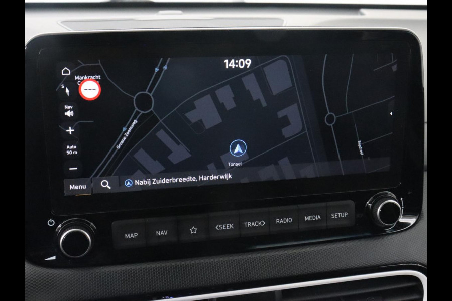 Hyundai Kona 1.6 GDI HEV Fashion | Head-Up | Trekhaak | Adaptive cruise | Camera | Carplay | Keyless | Dodehoek detectie | Climate control | Bluetooth