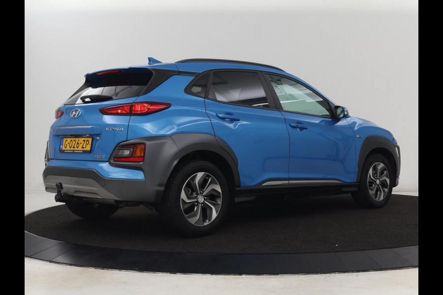 Hyundai Kona 1.6 GDI HEV Fashion | Head-Up | Trekhaak | Adaptive cruise | Camera | Carplay | Keyless | Dodehoek detectie | Climate control | Bluetooth