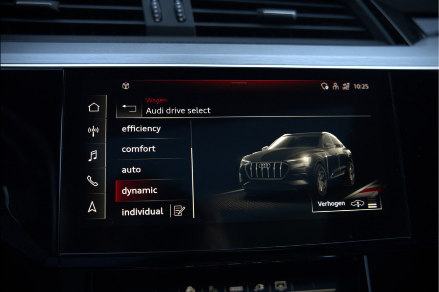 Audi e-tron 50 quattro S edition 71 kWh | S Line | Black Edition | Panoramadak | Memory Seats | Camera | Luchtvering | Adaptive Cruise Control | Trekhaak | Keyless | Matrix LED | Leder | Stoelverwarming | NAP | BTW