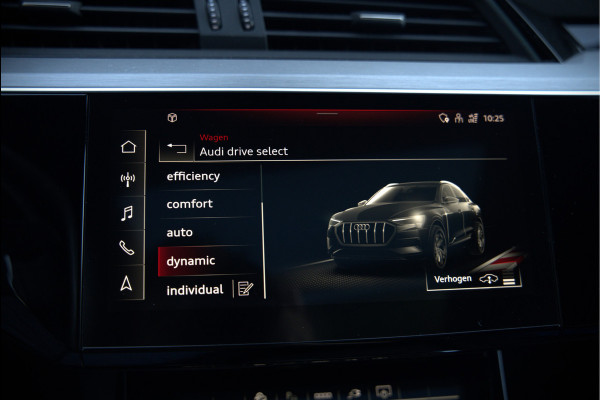 Audi e-tron 50 quattro S edition 71 kWh | S Line | Black Edition | Panoramadak | Memory Seats | Camera | Luchtvering | Adaptive Cruise Control | Trekhaak | Keyless | Matrix LED | Leder | Stoelverwarming | NAP | BTW