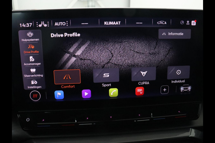 CUPRA Formentor 1.4 eHybrid VZ | 245pk | Trekhaak | Leder | Stoelverwarming | Camera | Carplay | Adaptive cruise | Memory | Keyless | 19'' | Full LED | Sportstoelen | PHEV | Plug In