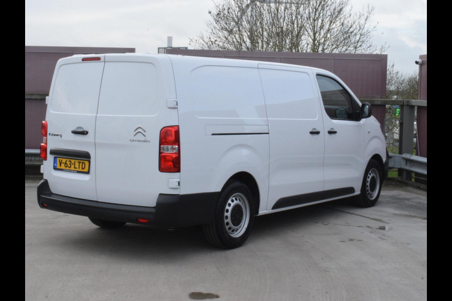 Citroën ë-Jumpy XL 75 kWh | tot 8 jaar garantte | Techno NAV pakket | camera | Comfort tussenschot | 3 zitplaatsen