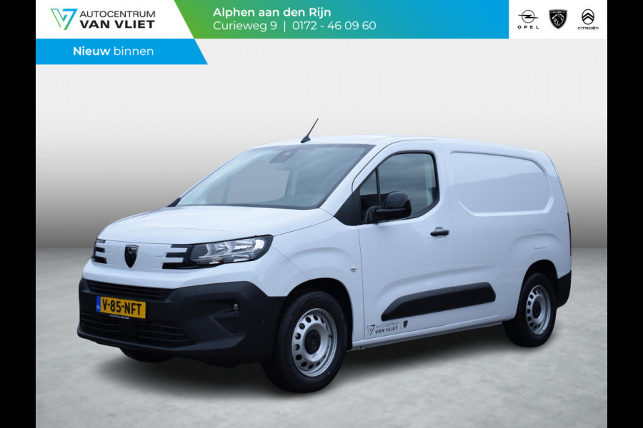 Peugeot e-Partner L2 50 kWh | tot 8 jaar garantie | rondom zicht camera's | navi incl. Apple Carplay | dodehoek detectie | parkeersensoren voor & achter | laadruimtebetimmering | rijklaarprijs