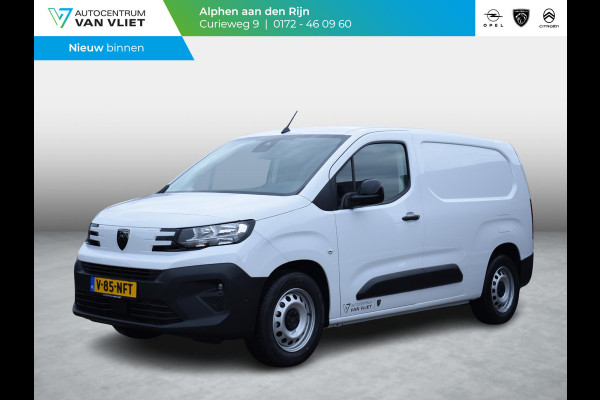 Peugeot e-Partner L2 50 kWh | tot 8 jaar garantie | rondom zicht camera's | navi incl. Apple Carplay | dodehoek detectie | parkeersensoren voor & achter | laadruimtebetimmering | rijklaarprijs