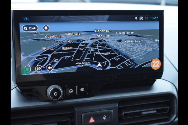 Peugeot e-Partner L2 50 kWh | tot 8 jaar garantie | rondom zicht camera's | navi incl. Apple Carplay | dodehoek detectie | parkeersensoren voor & achter | laadruimtebetimmering | rijklaarprijs