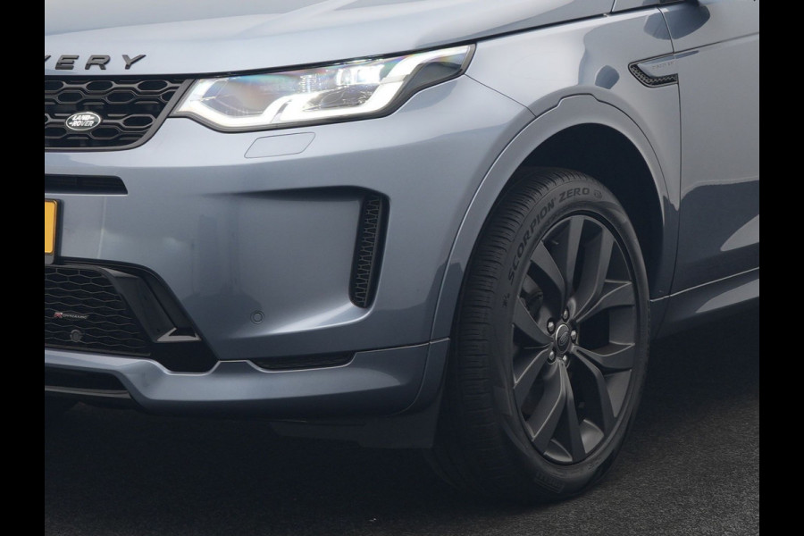 Land Rover Discovery Sport P300e R-Dynamic HSE Plug In Hybrid 309pk Dealer O.H. PHEV | Trekhaak Afn. |  Adaptive Cruise | Camera | Meridian Audio | Alcantara Sportstoelen Memory & Verwarmd | Stuur Verwarmd | Apple Carplay | Keyless | Blis | Navigatie | DAB |