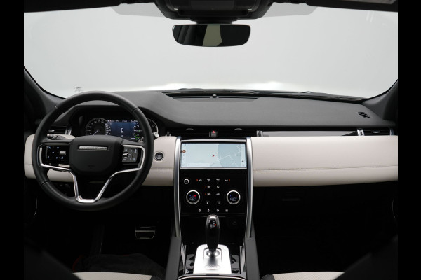 Land Rover Discovery Sport P300e R-Dynamic HSE Plug In Hybrid 309pk Dealer O.H. PHEV | Trekhaak Afn. |  Adaptive Cruise | Camera | Meridian Audio | Alcantara Sportstoelen Memory & Verwarmd | Stuur Verwarmd | Apple Carplay | Keyless | Blis | Navigatie | DAB |